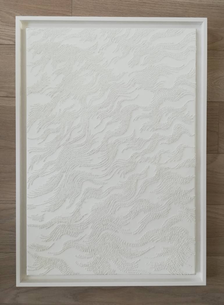 Original Minimalism Abstract Painting by Diana Iancu Torje