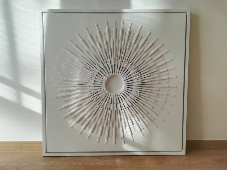 Original Minimalism Abstract Sculpture by Diana Iancu Torje