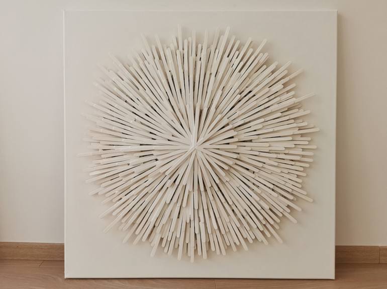 Original Minimalism Abstract Sculpture by Diana Iancu Torje