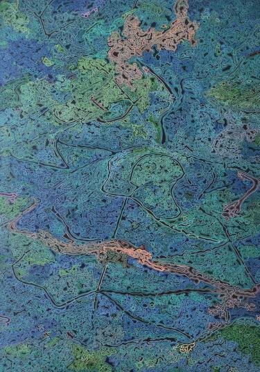 Saatchi Art Artist Diana Iancu Torje; Painting, “Rivers” #art