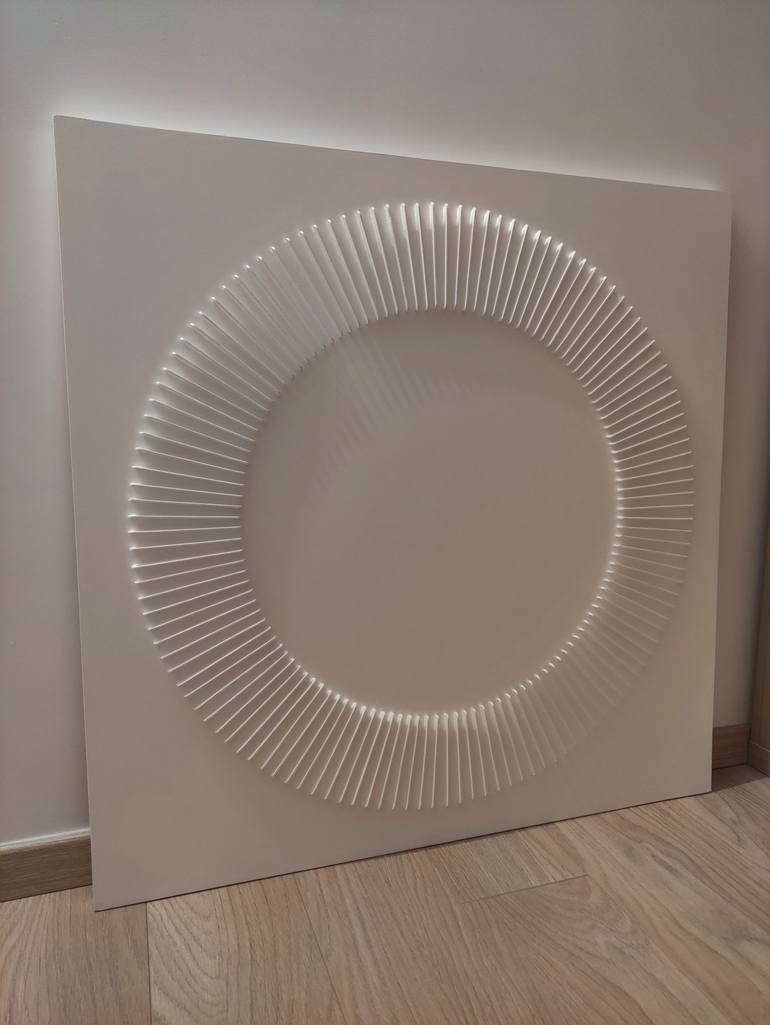 Original Minimalism Abstract Sculpture by Diana Iancu Torje