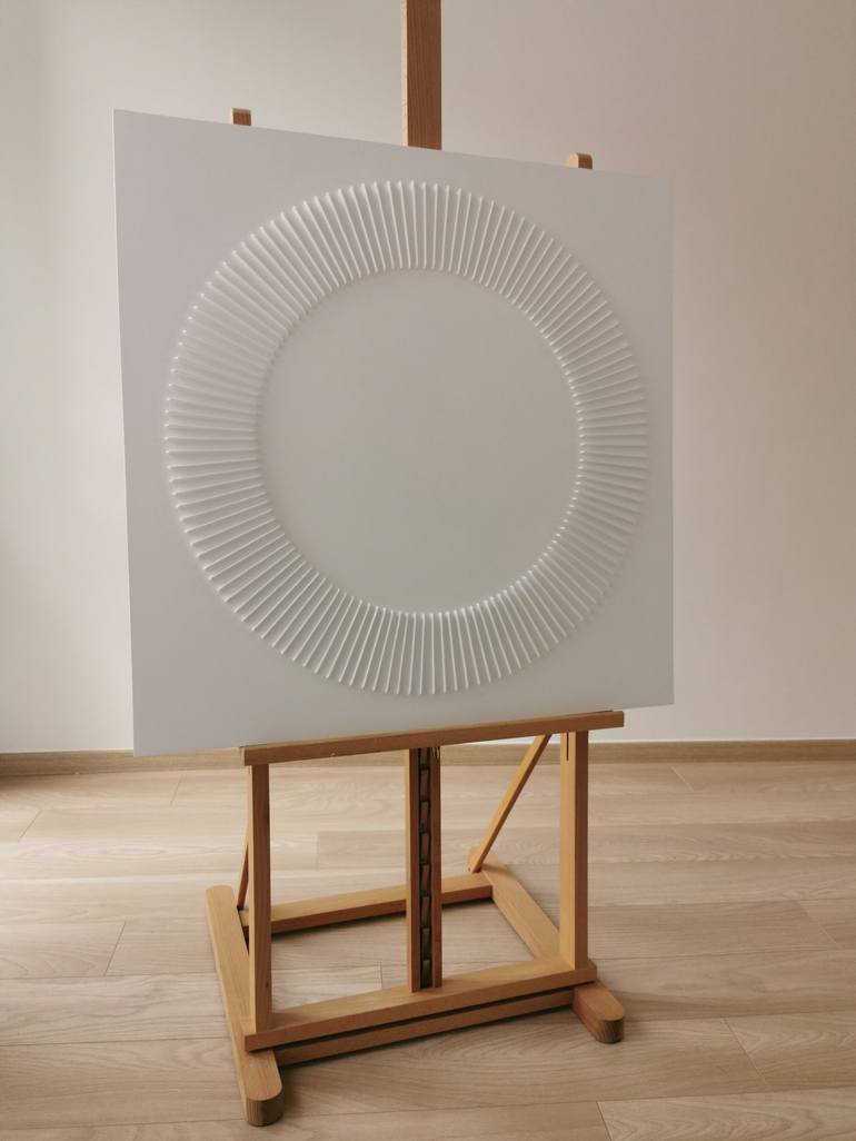 Original Minimalism Abstract Sculpture by Diana Iancu Torje