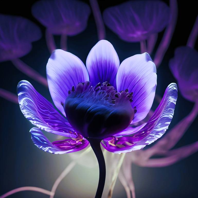 Original Photorealism Floral Photography by CathyTruc N