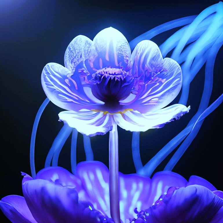 Original Floral Digital by CathyTruc N