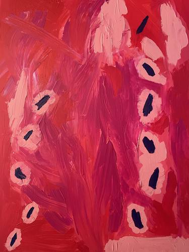 Original Abstract Expressionism Abstract Paintings by Dina Lockridge