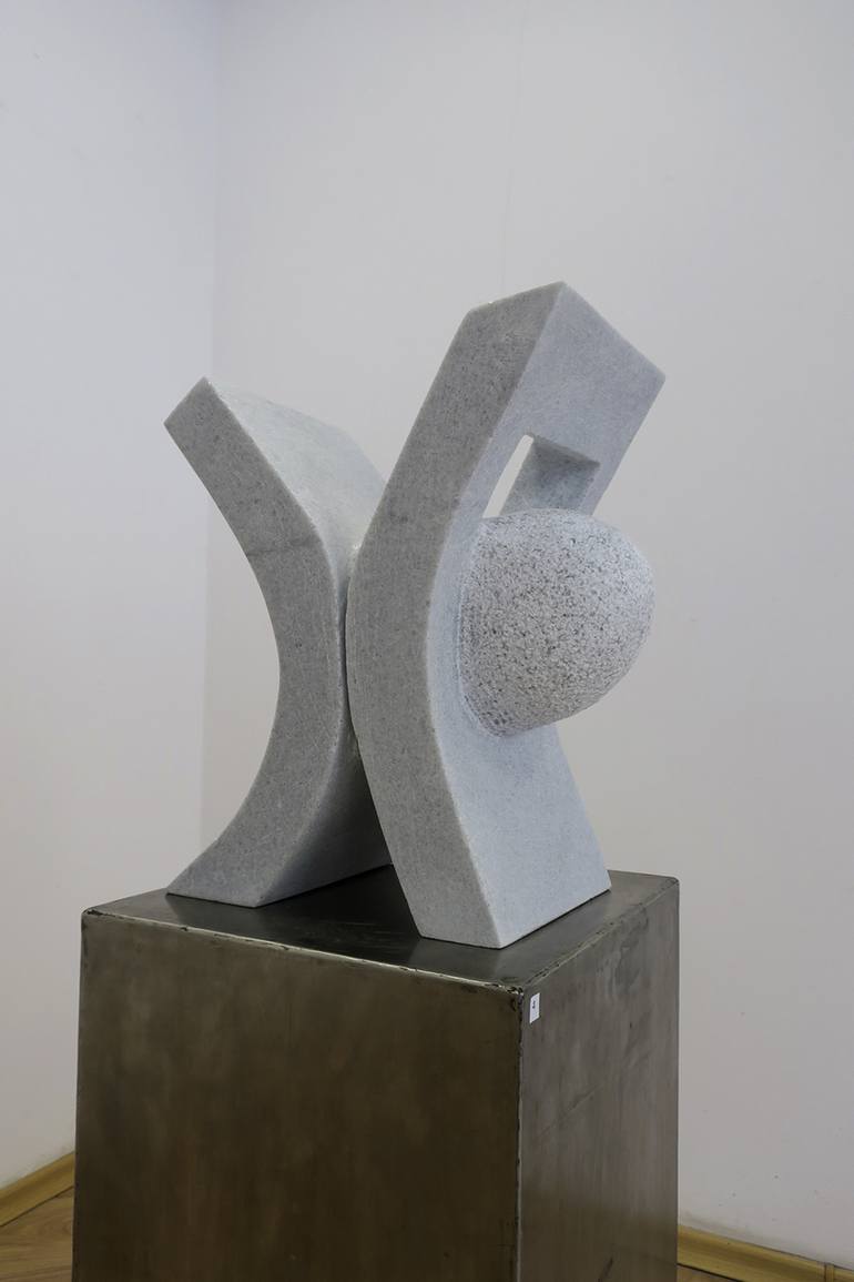 Original Abstract Sculpture by Kristina Yosifova-Gschaider
