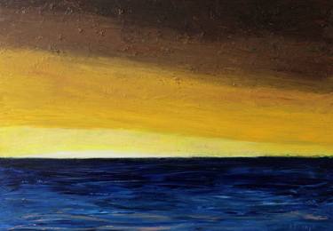 Print of Expressionism Seascape Paintings by Andriy Klishyn