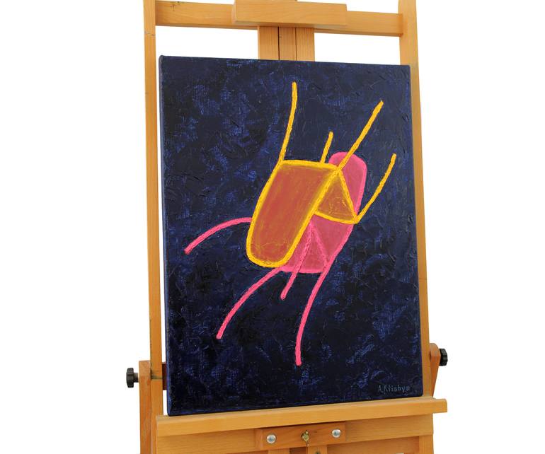 Original Conceptual Erotic Painting by Andriy Klishyn