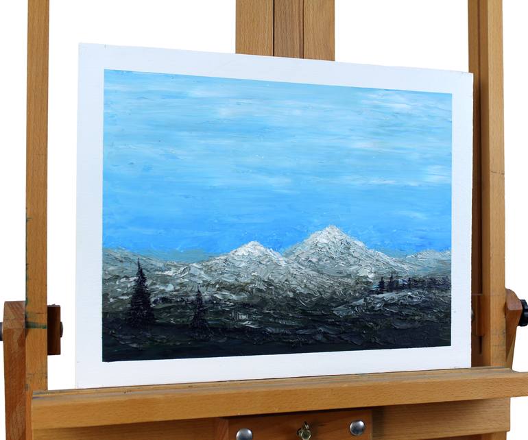 Original Conceptual Landscape Painting by Andriy Klishyn
