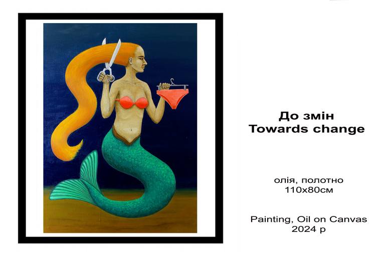 Original Modernism Women Painting by Andriy Klishyn