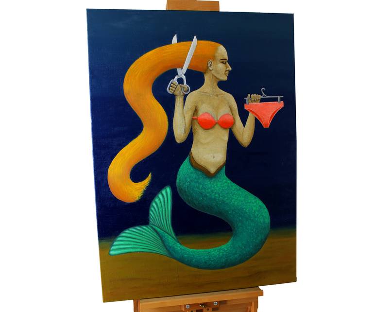 Original Modernism Women Painting by Andriy Klishyn