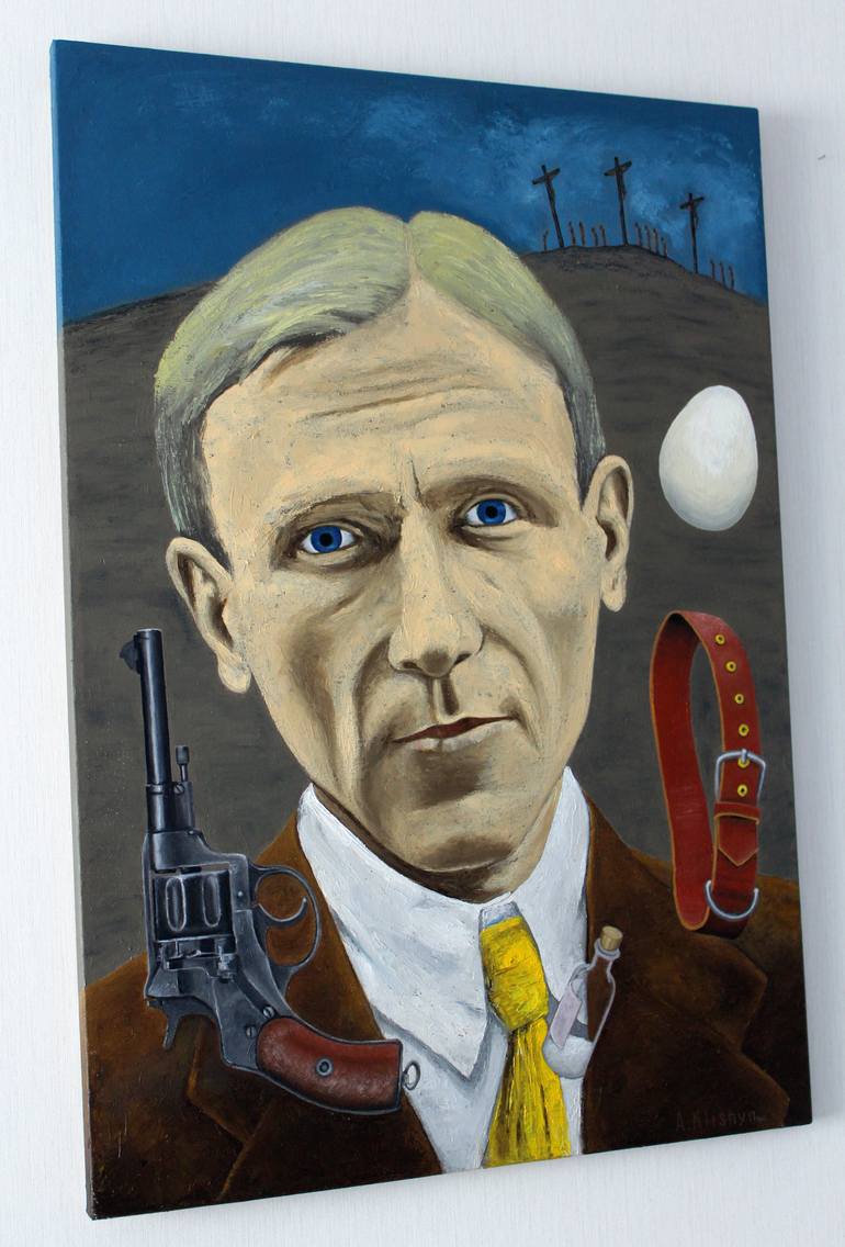 Original Portraiture People Painting by Andriy Klishyn