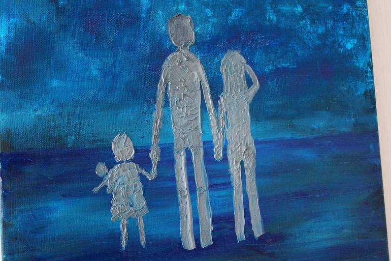 Original Family Painting by Andriy Klishyn