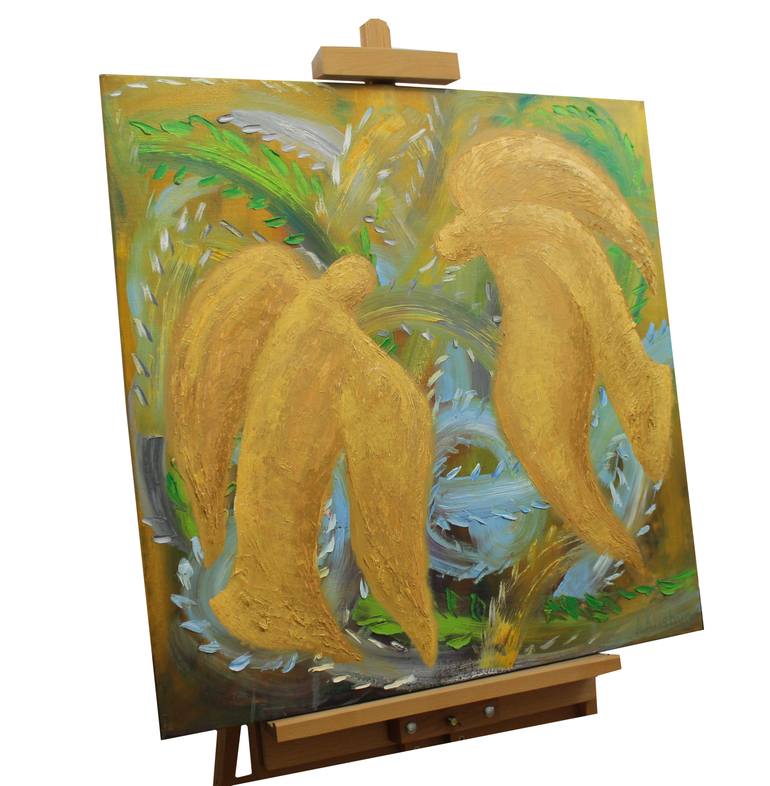 Original Art Deco Fantasy Painting by Andriy Klishyn
