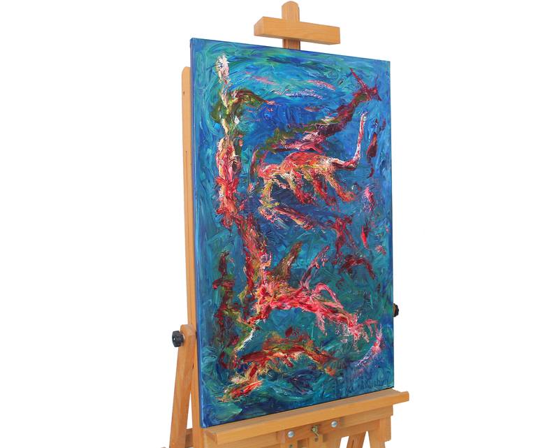 Original Conceptual Abstract Painting by Andriy Klishyn