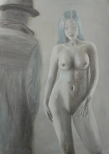 Original Conceptual Nude Paintings by Andriy Klishyn