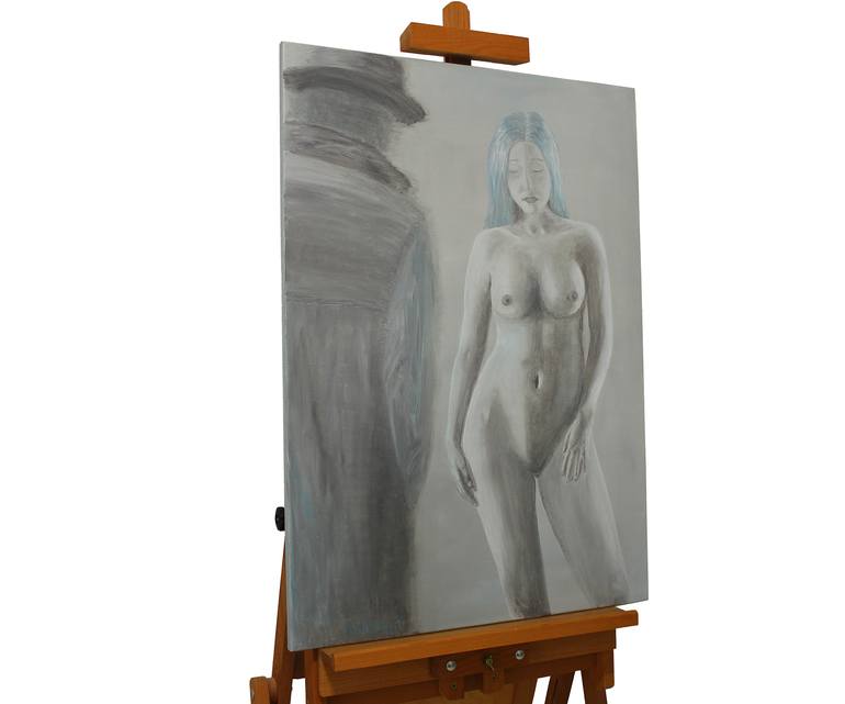 Original Conceptual Nude Painting by Andriy Klishyn