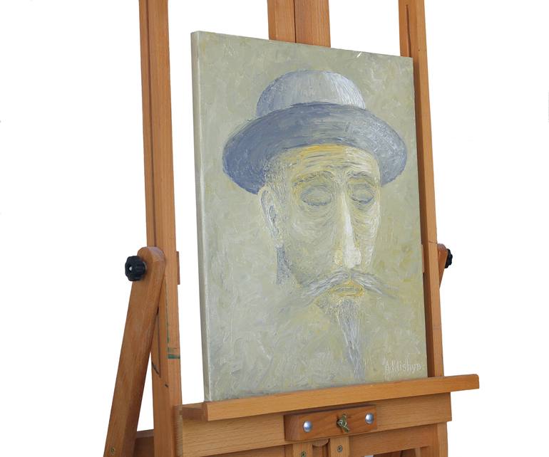 Original Art Deco People Painting by Andriy Klishyn