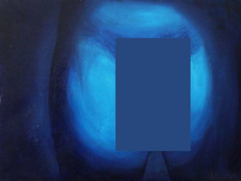 Original Art Deco Erotic Painting by Andriy Klishyn