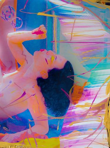Print of Abstract Erotic Paintings by Sam Waldner