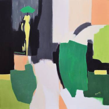 Original Contemporary Abstract Paintings by Fanou MONTEL