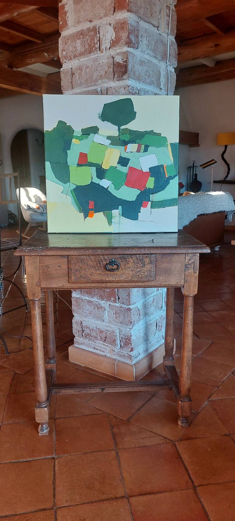 Original Abstract Painting by Fanou Montel
