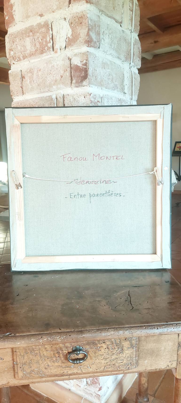 Original Abstract Painting by Fanou Montel