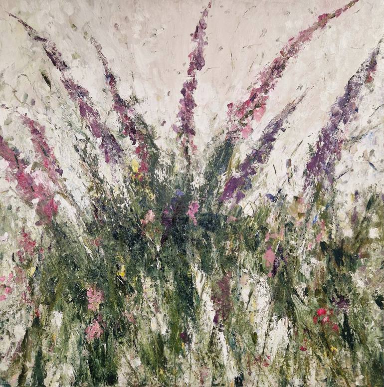 Original Floral Painting by Hannah Ivory Baker