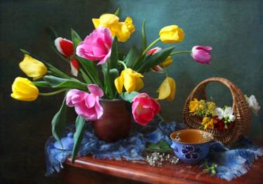 Original Realism Still Life Paintings by Leila Rashidi