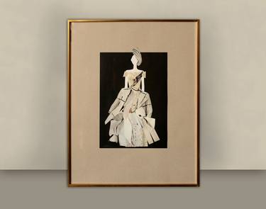 Original Figurative Fashion Collage by Tanya Lange