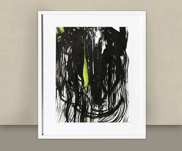 Original Abstract Expressionism Abstract Drawings by Tanya Lange