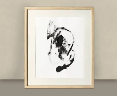 Original Expressionism Abstract Drawings by Tanya Lange