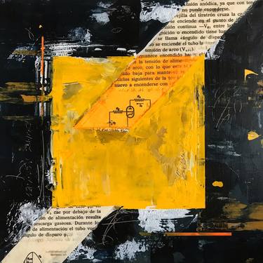 Original Conceptual Abstract Painting by jordi ferrandiz