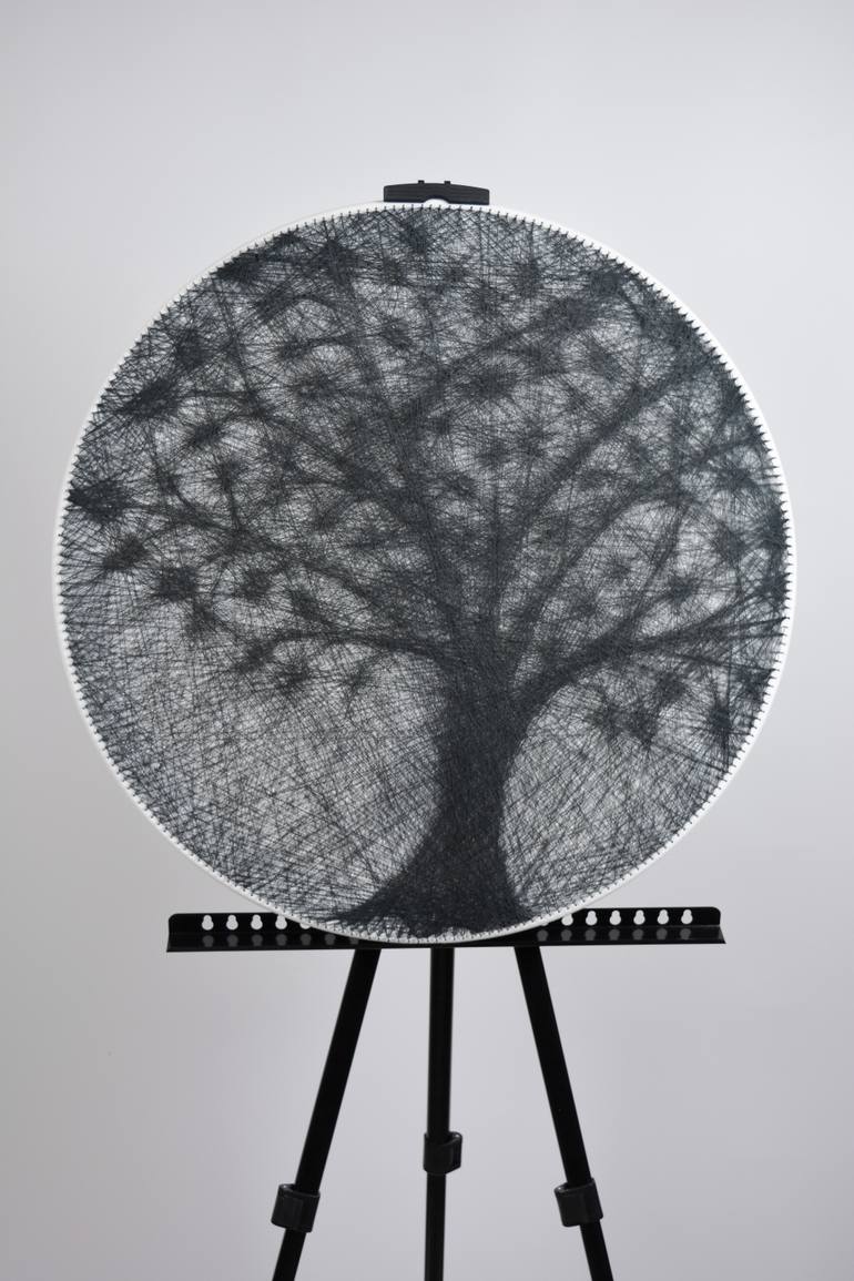 Original Modernism Nature Mixed Media by Zandra Art