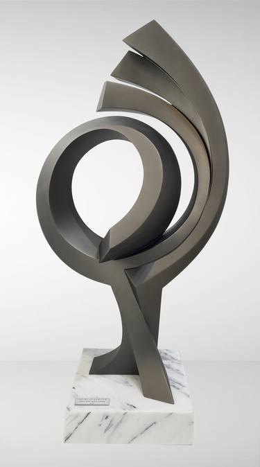 Original Abstract Sculpture by Juan Vicente Urbieta Ruiz