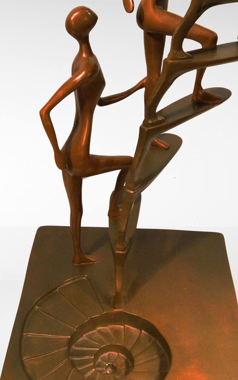 Original Art Deco Religion Sculpture by Juan Vicente Urbieta Ruiz