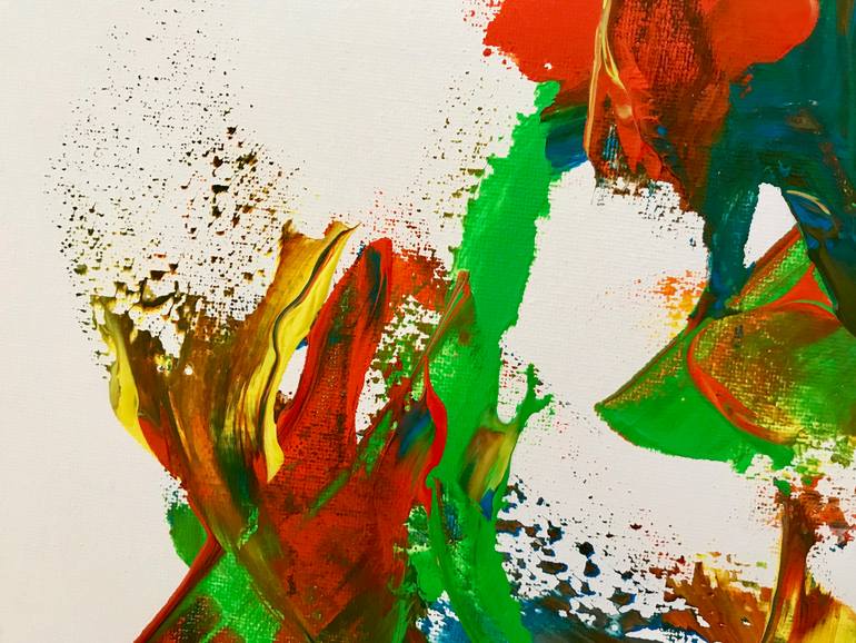 Original Modernism Abstract Painting by Mario W Arend