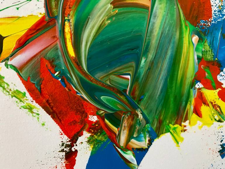 Original Modernism Abstract Painting by Mario W Arend