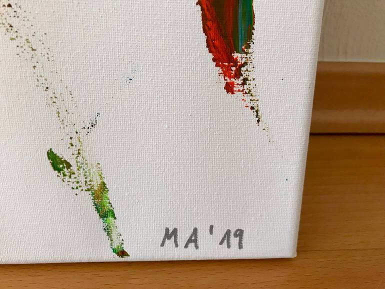 Original Modernism Abstract Painting by Mario W Arend