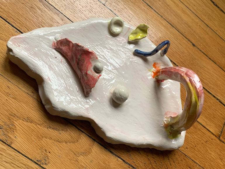 Original Abstract Expressionism Abstract Sculpture by Maha Al-Zahrani