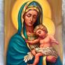 Mary with Jesus Oil Painting