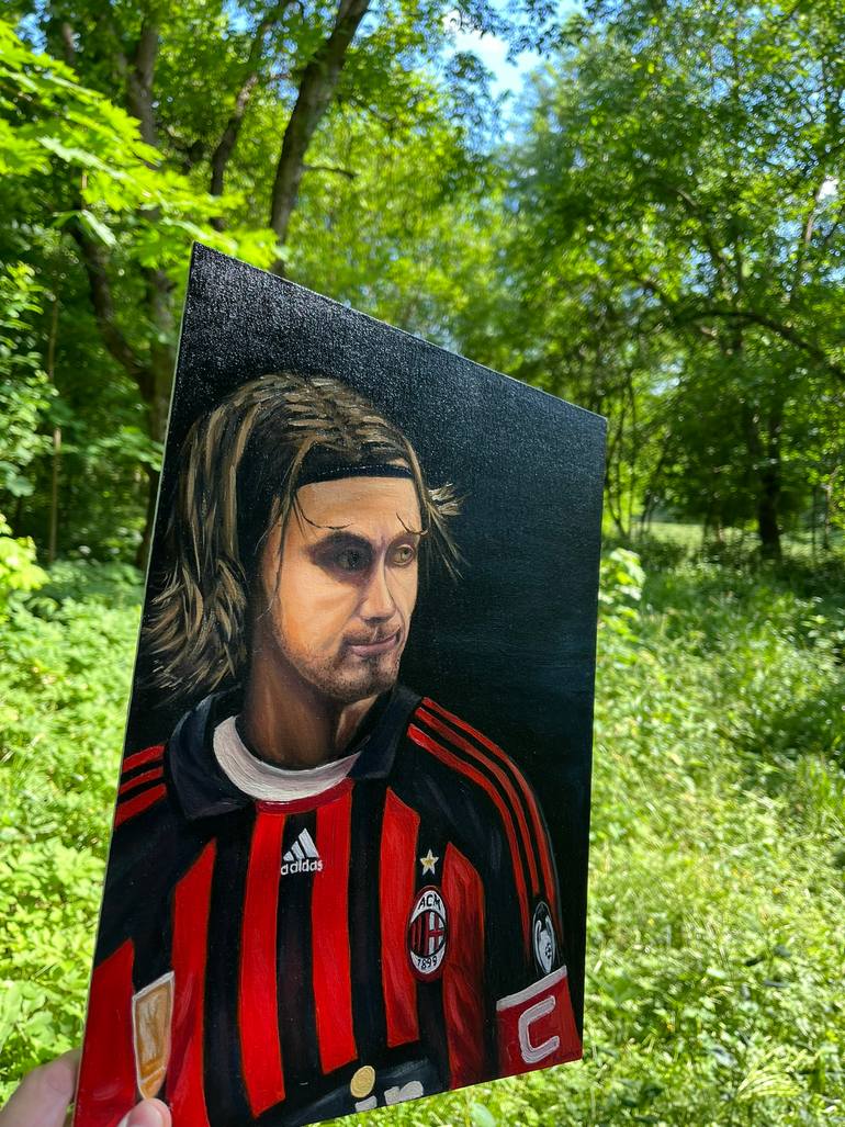 Original Portraiture Men Painting by Stefan Rybkevych