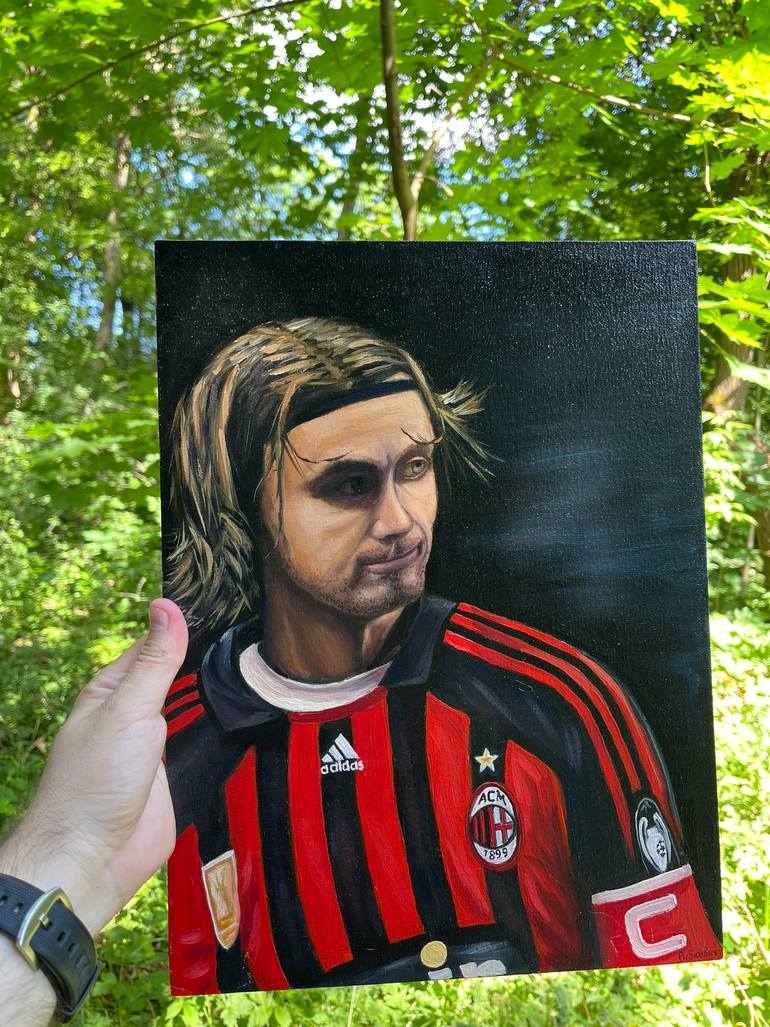 Original Portraiture Men Painting by Stefan Rybkevych