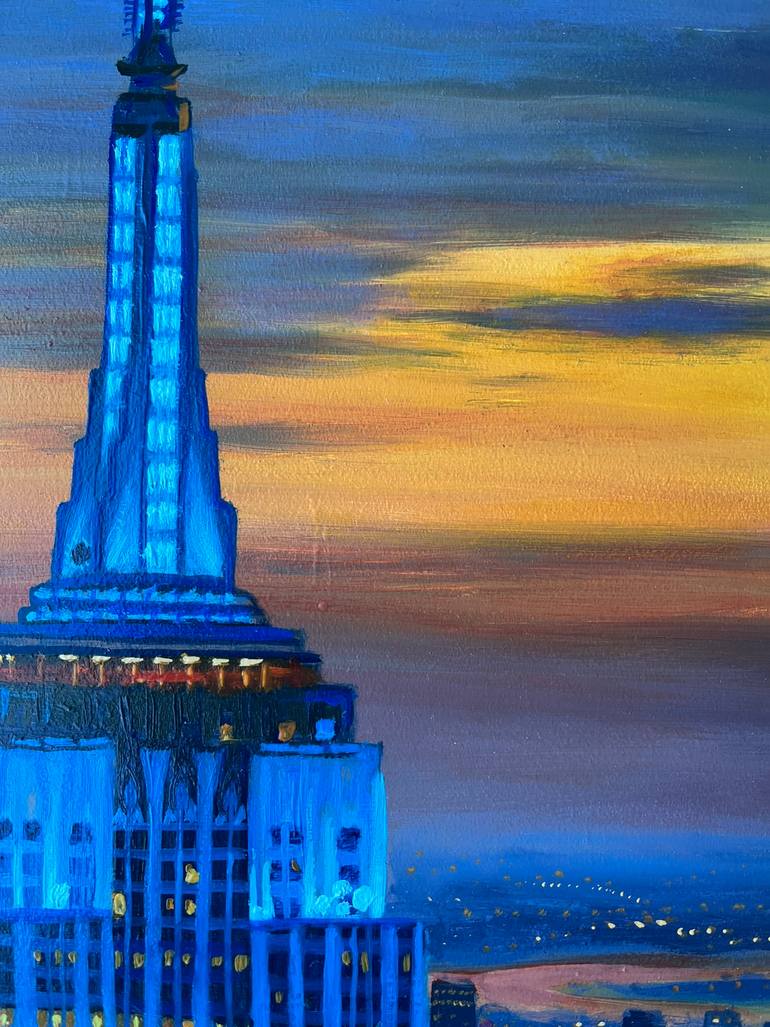 Original Realism Architecture Painting by Stefan Rybkevych