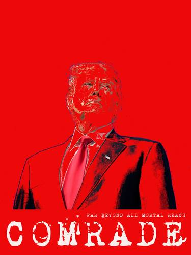 Comrade Trump homage to Warhol Andy - Limited of 4 thumb