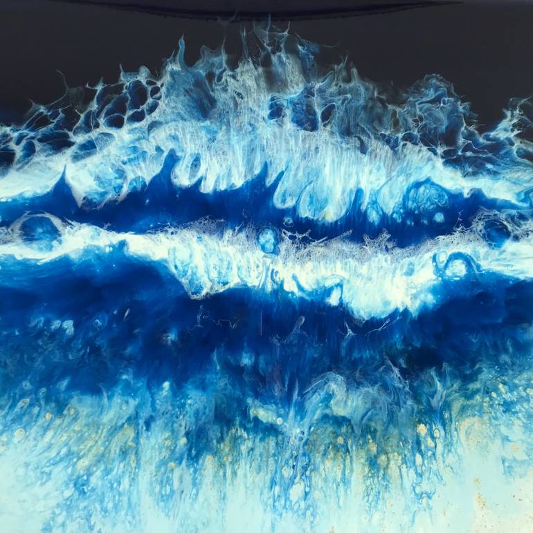 OCEANUS Painting by Fujan Willemse | Saatchi Art