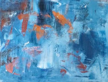 Original Abstract Expressionism Abstract Paintings by Olivia Jones