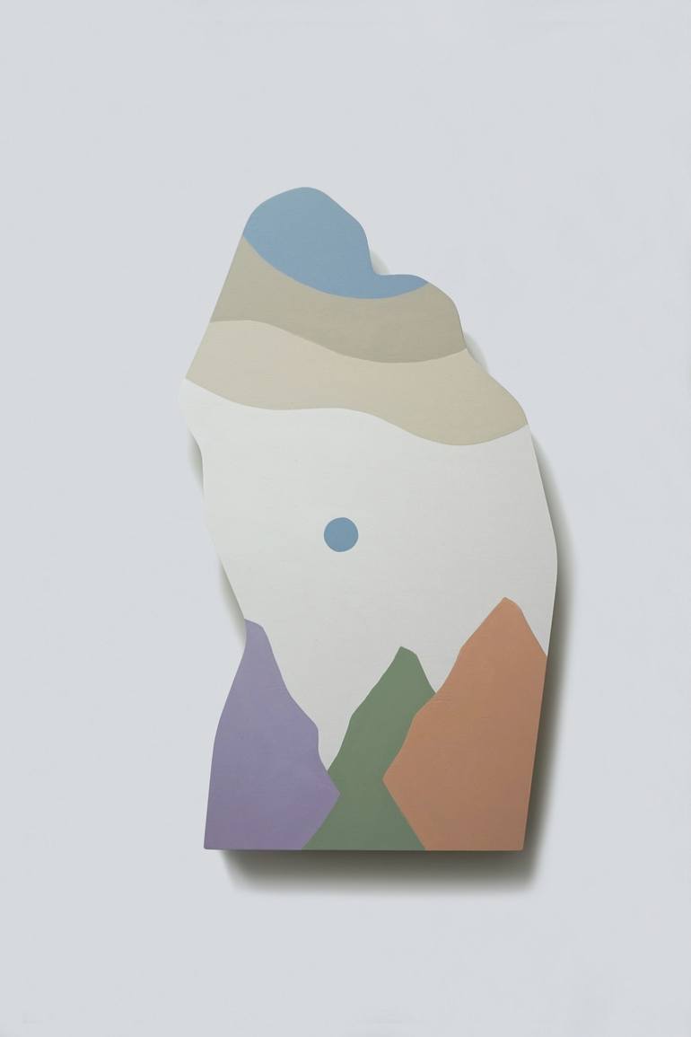Original Fine Art Landscape Sculpture by Soonyong Hong