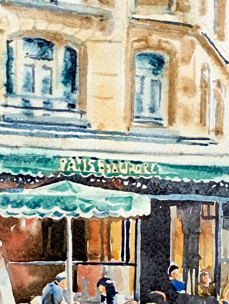 Original Contemporary Architecture Painting by Olga Larina