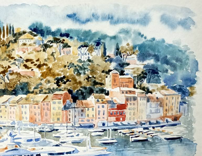 Original Contemporary Landscape Painting by Olga Larina